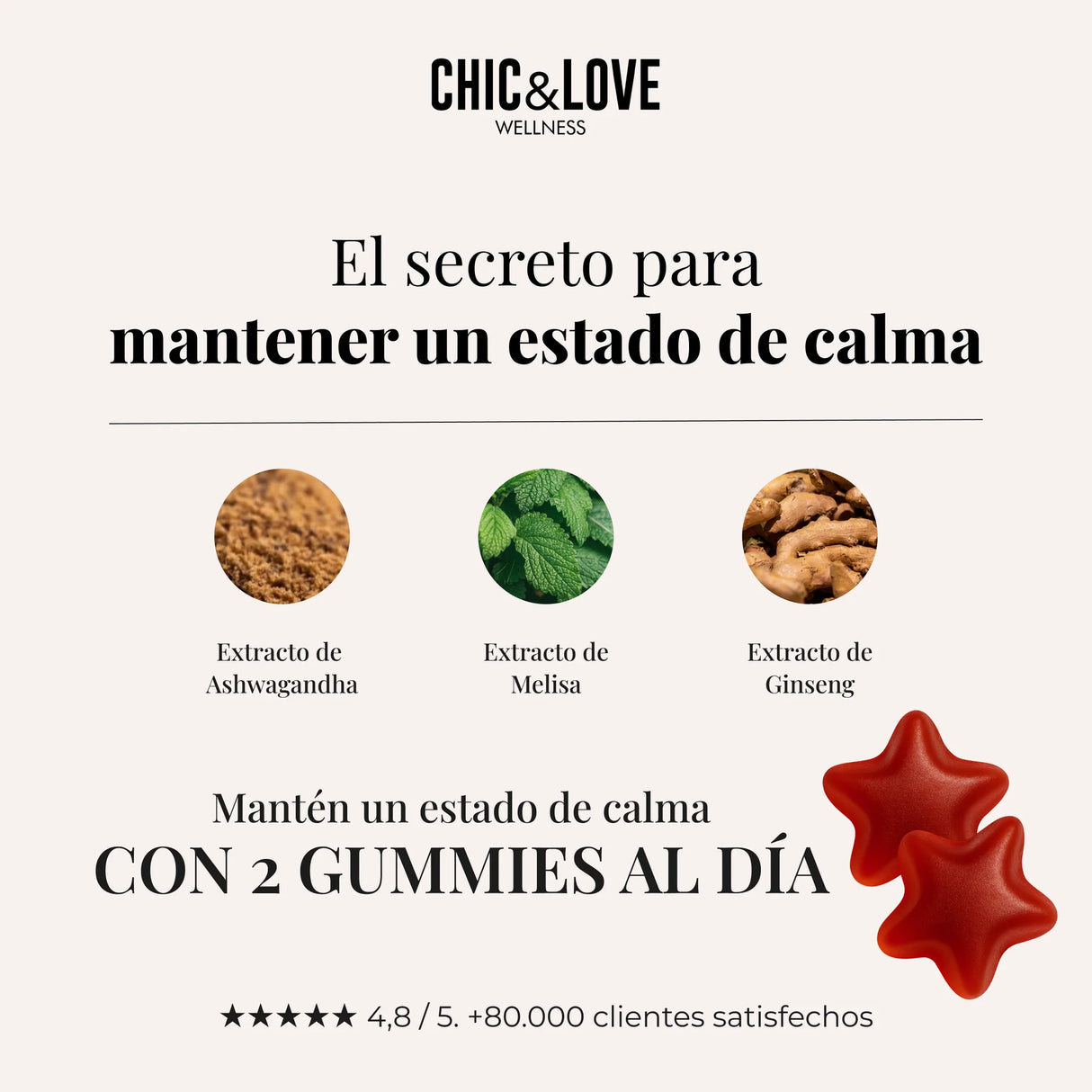 CHIC & LOVE | Anti-Stress Gummies