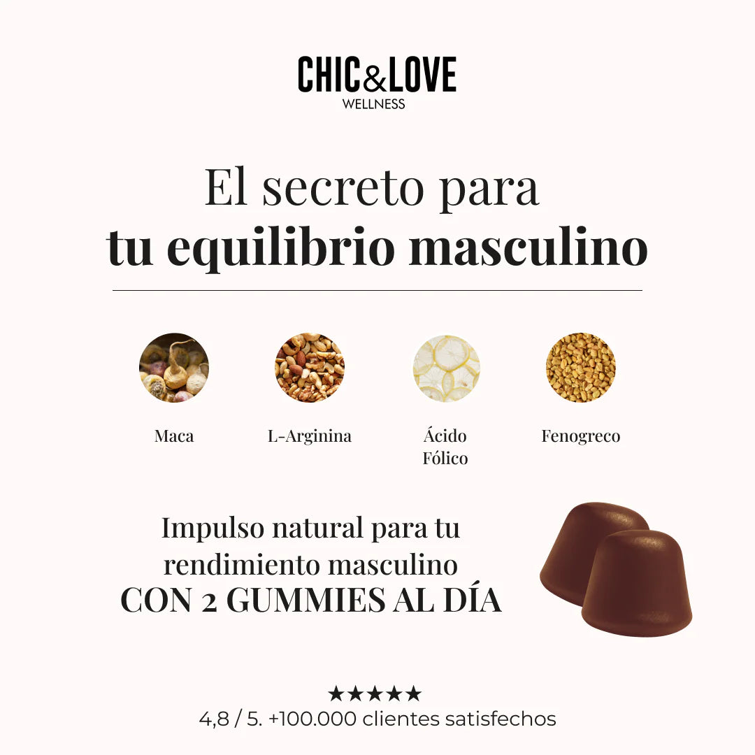 CHIC & LOVE | Sexual Booster Gummies Hombre