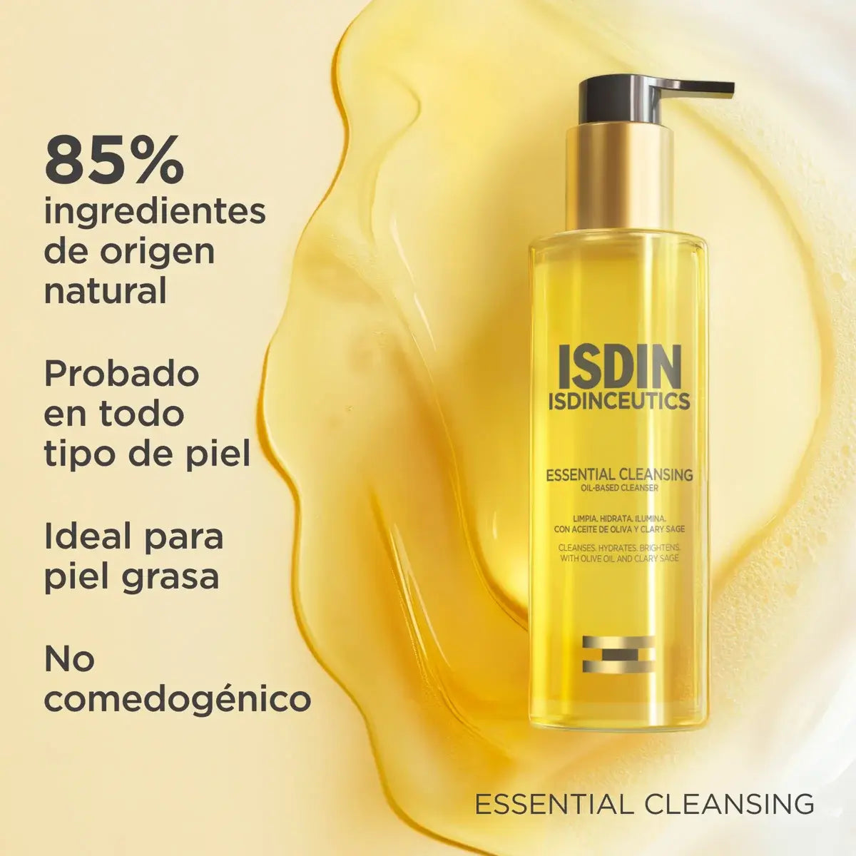 ISDIN | Essential Cleansing Oil-Based - 200ml