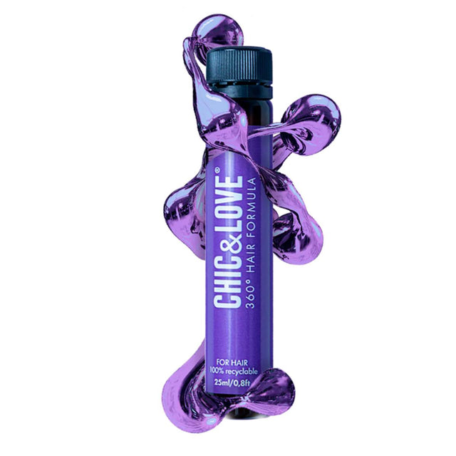 CHIC & LOVE | 360º Hair Formula Forte Elixir Cabello - 20 viales