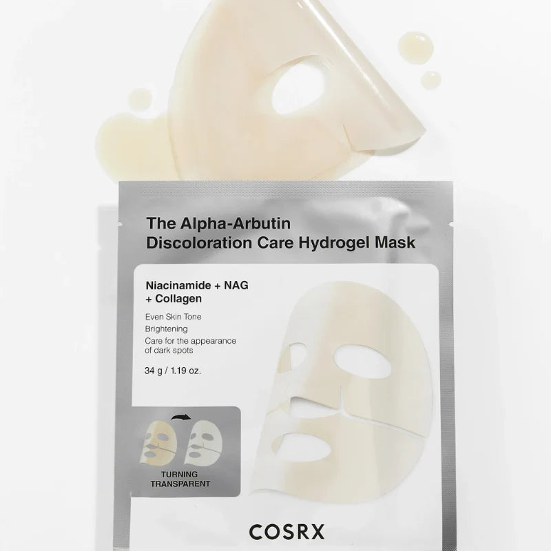 COSRX | The Arbutin Discoloration Care Hydrogel Mask - 3ud