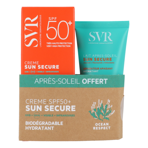 Sun Secure Creme SPF50+ +LAIT APRES SOLEIL 50ML REGALO