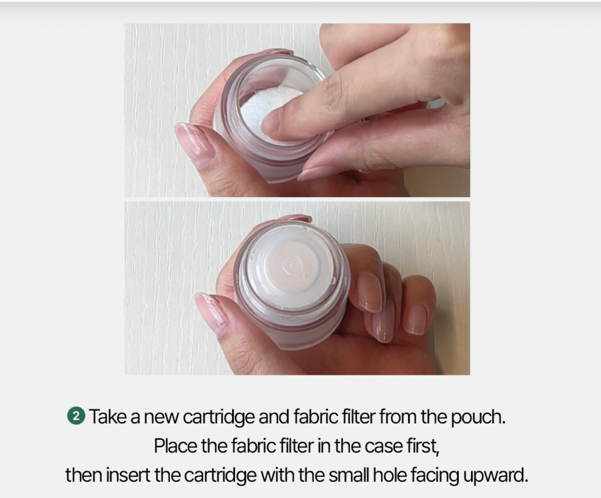 CLEARDEA. | Glow On and On Mucin & Collagen Shower Cartridge - 1ea