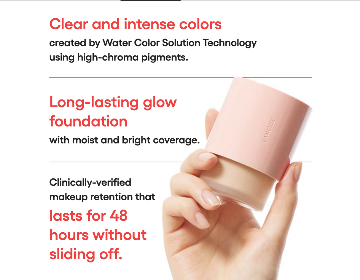 LANEIGE | Neo Fundation Glow SPF 16 PA++ - 21N1 Beige - 30ml