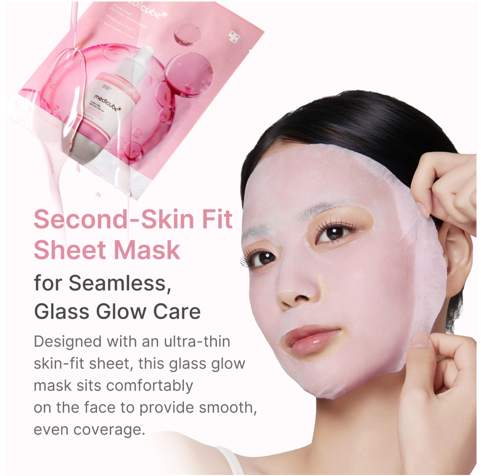 MEDICUBE | PDRN Pink Peptide Serum Mask