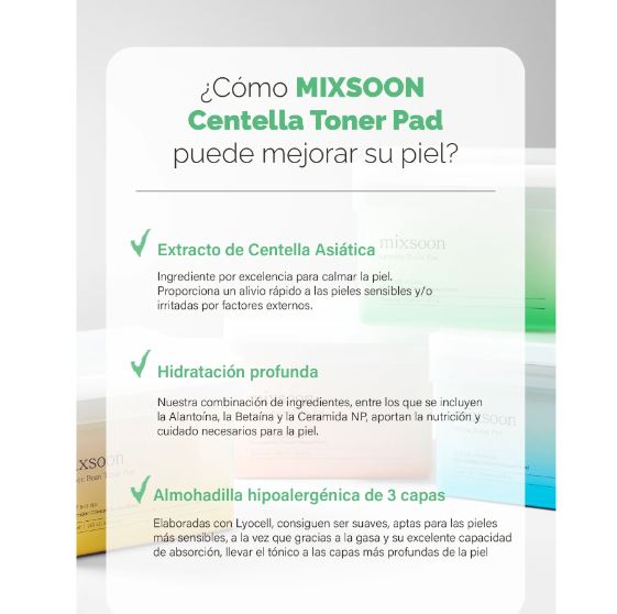 Mixsoon Centella Toner Pad
