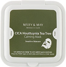 CICA Houttuynia Tea Tree Calming Mask (30 uds)