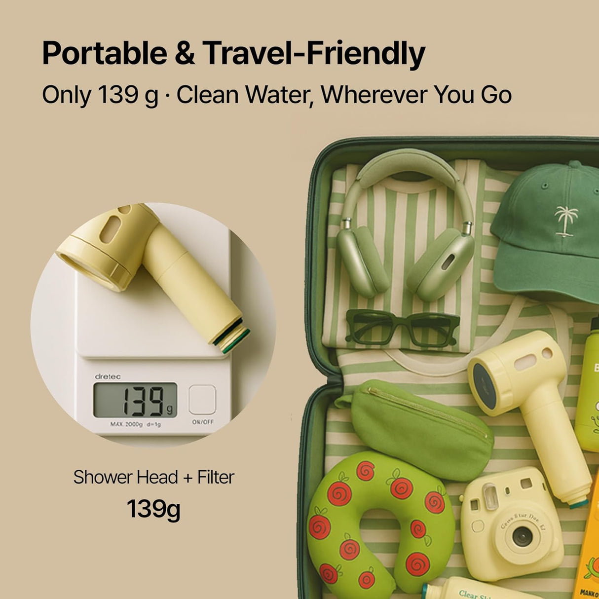 CLEARDEA. | Glow On And On Shower Head