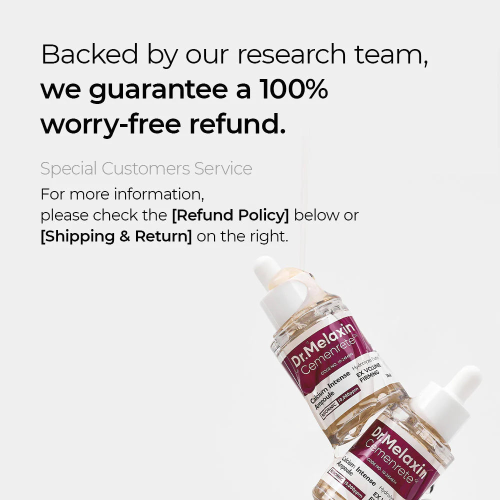 DR. MELAXIN | Cemenrete Calcium Intense Ampoule Plus - 30ml