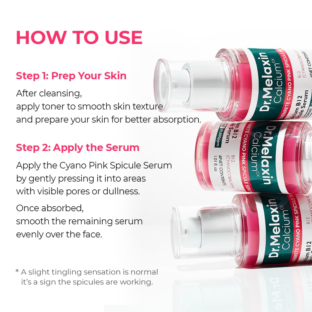 DR. MELAXIN | Cemenrete Cyano Pink Spicule Serum - 30ml