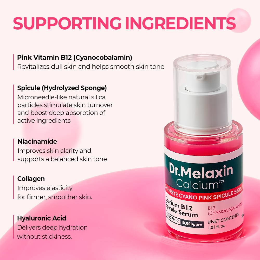 DR. MELAXIN | Cemenrete Cyano Pink Spicule Serum - 30ml