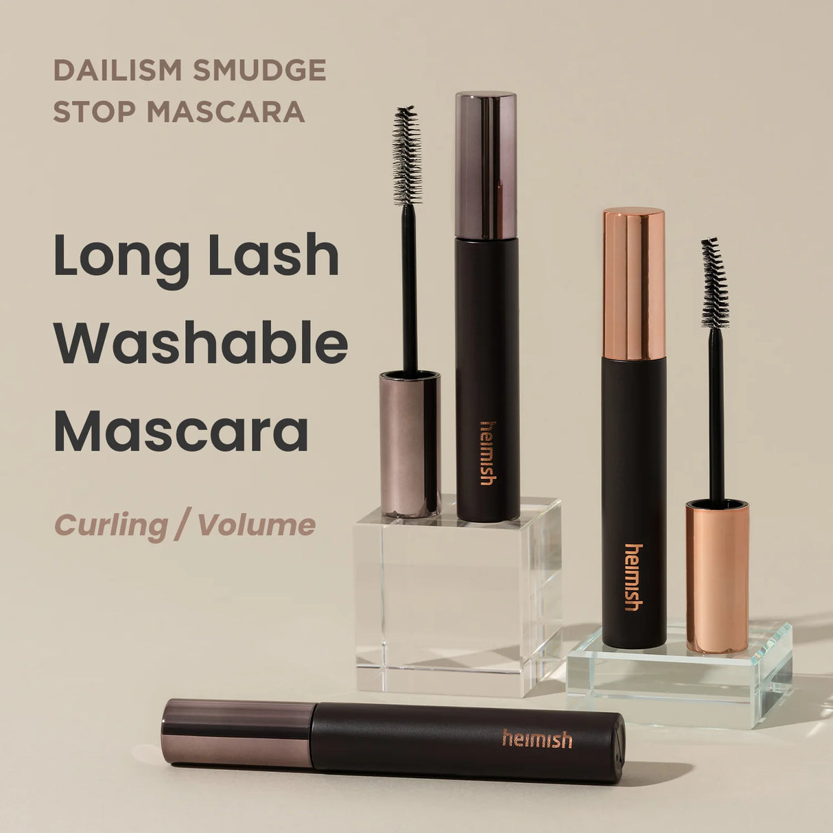 Dailism Smudge Stop Mascara - Curling - 9 gr