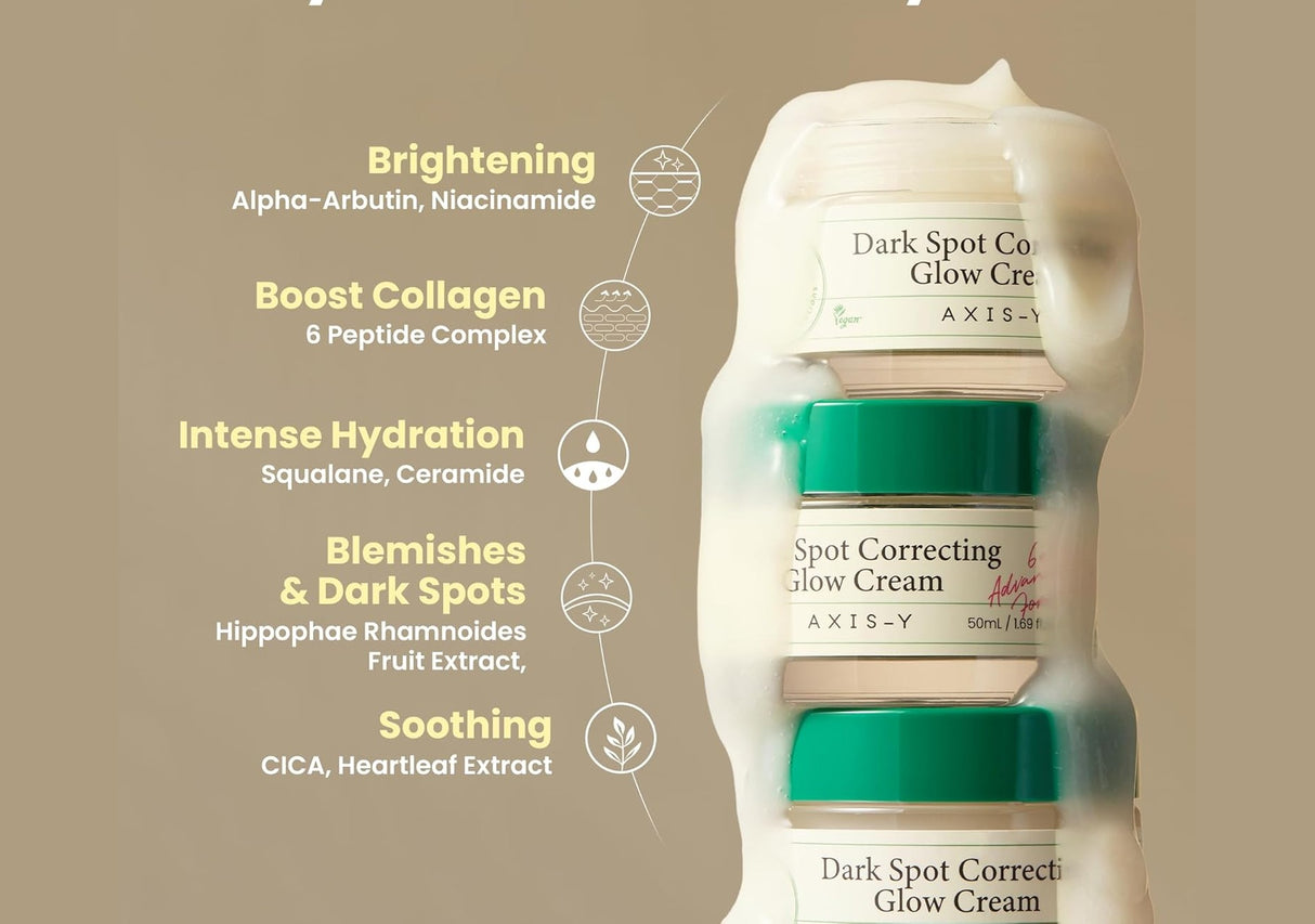 AXIS-Y | Dark Spot Correcting Glow Cream - 50ml