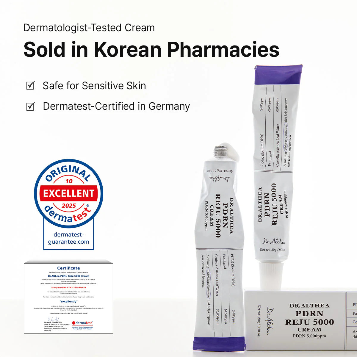 DR. ALTHEA | PDRN Reju 5000 Cream - 20gr