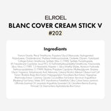 ELROEL | Blanc Cover Cream Stick V Foundation - 13gr