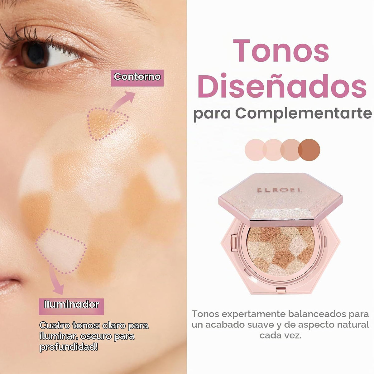 ELROEL | Blending Compact Cushion SPF50+ PA+++ - 12,5g