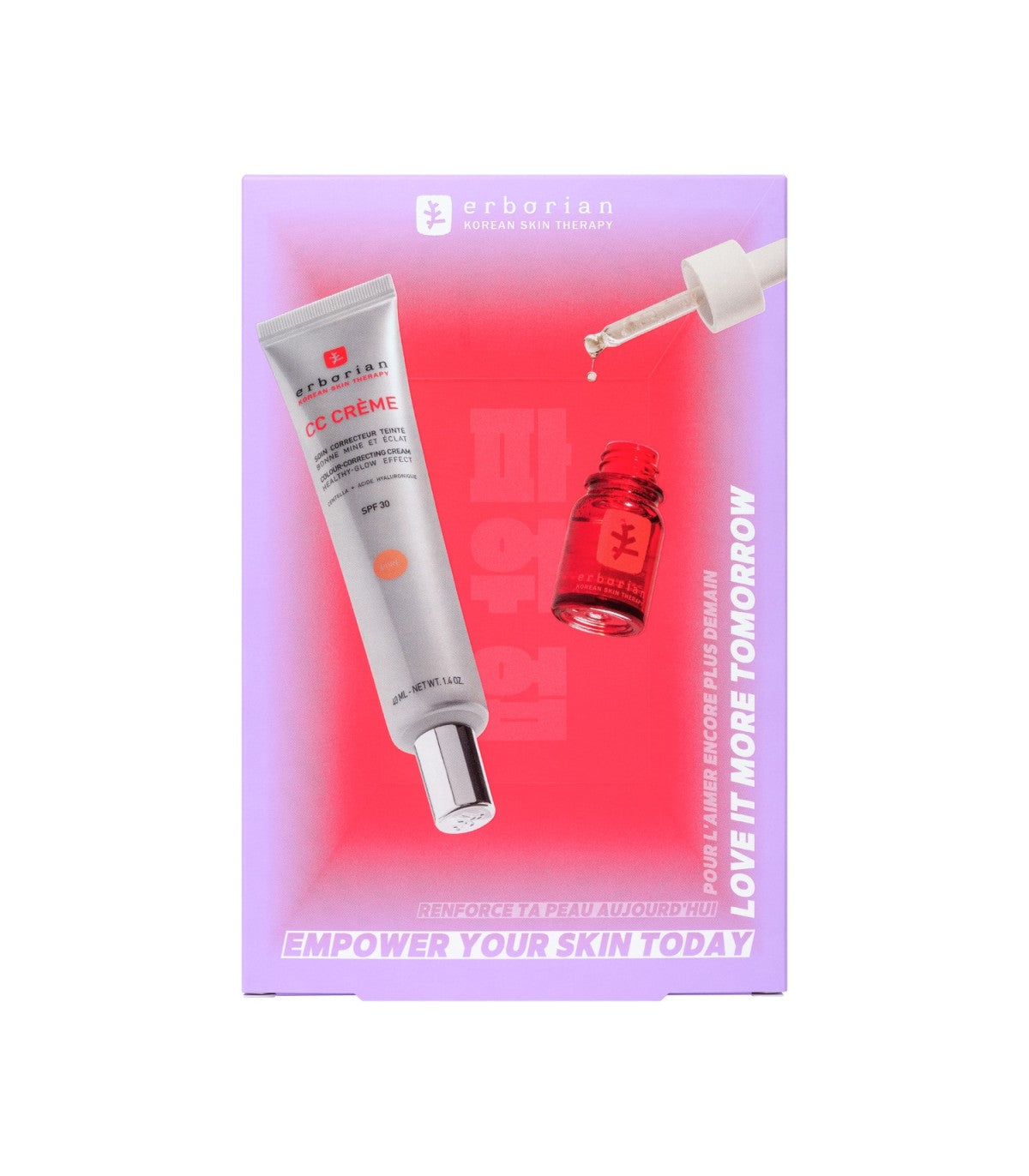 ERBORIAN | Pack CC Cream Clair 40ml + Serum Skin Therapy 10ml