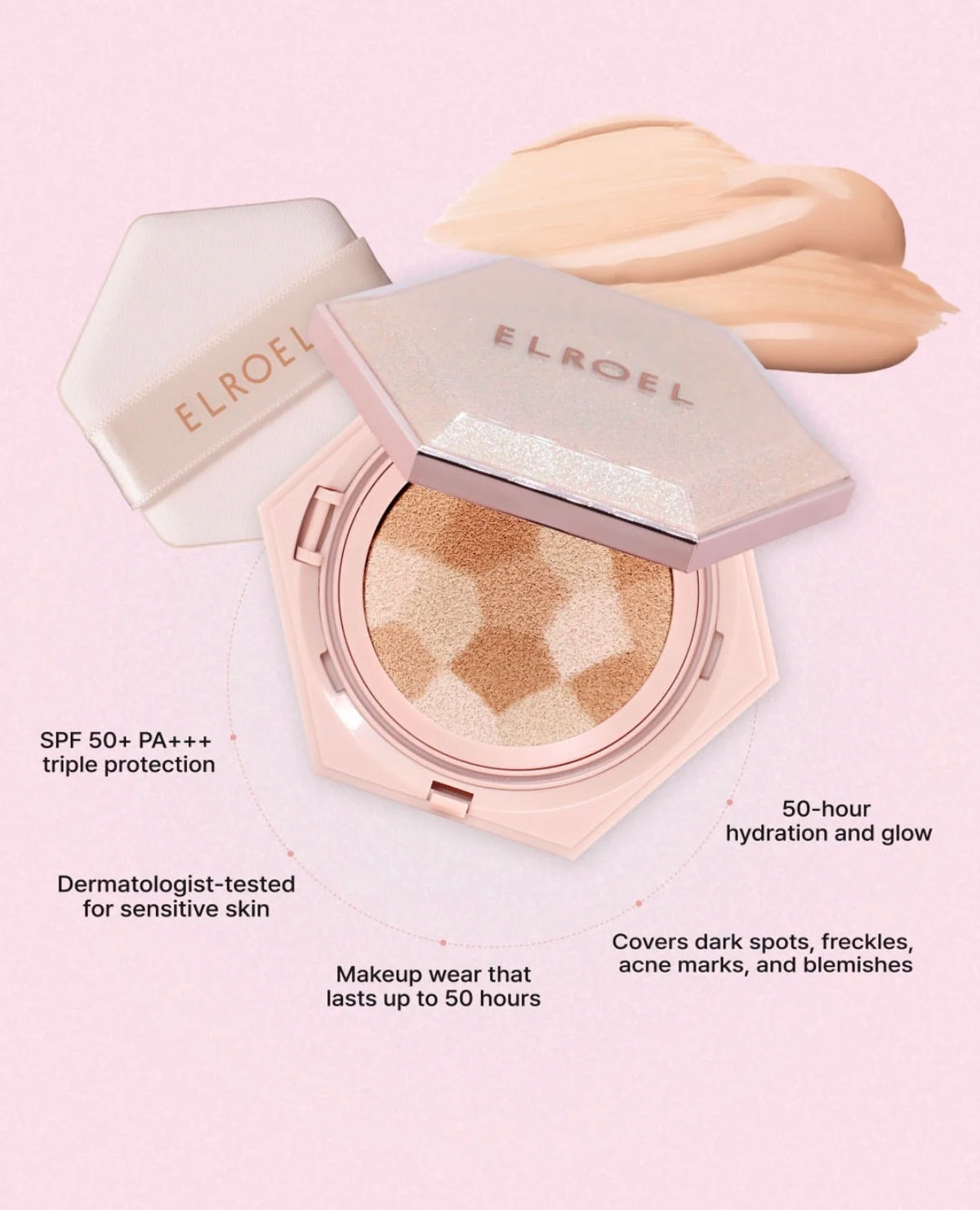 ELROEL | Blending Compact Cushion SPF50+ PA+++ - 12,5g