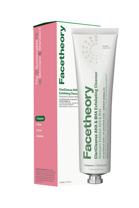 FACETHEORY | ClariCleanse AHA & BHA Exfoliating Cleanser - 150ml