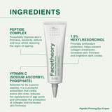 FACETHEORY | Peptide Firming Eye Cream - 15ml