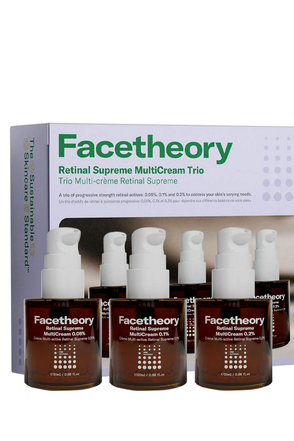 FACETHEORY | Retinal Supreme MultiCream - 3 x 20ml