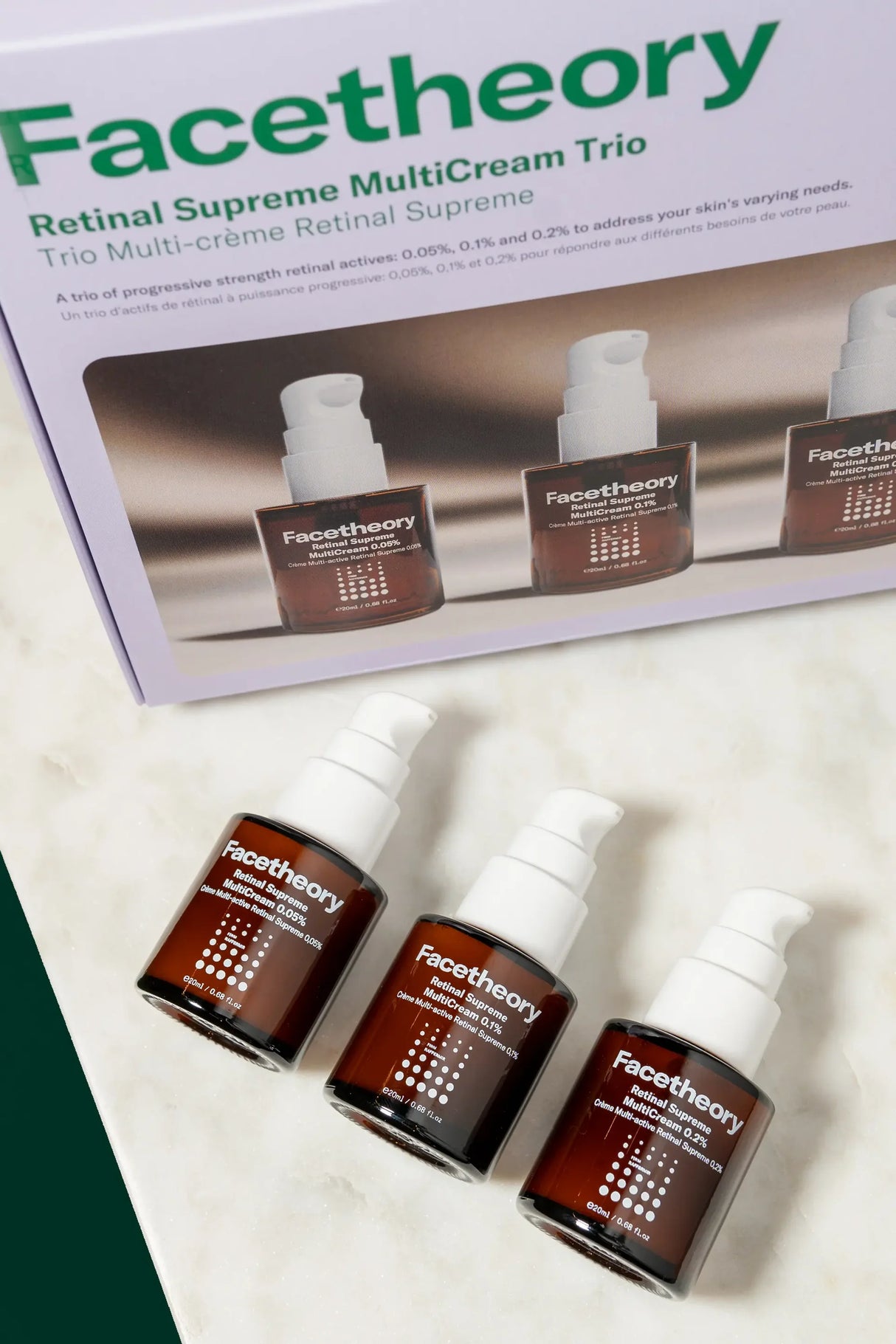 FACETHEORY | Retinal Supreme MultiCream - 3 x 20ml