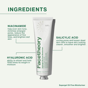 Facetheory | Supergel Oil-Free Moisturiser - 50ml