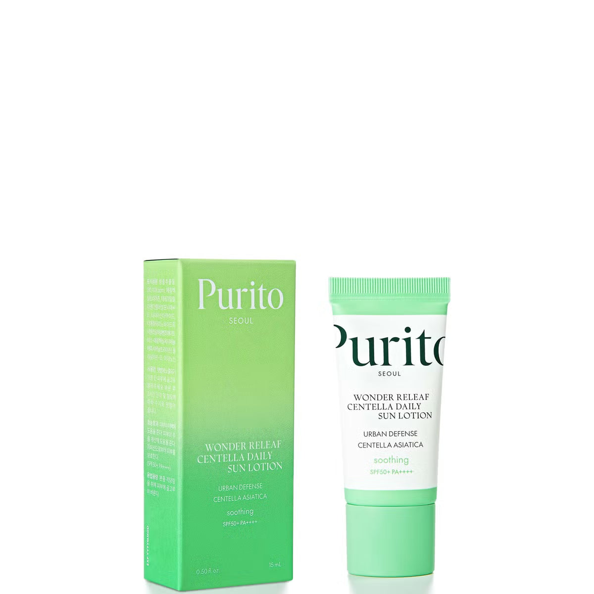 PURITO | Wonder Releaf Centella Daily Sun Lotion SPF50+ - 15gr