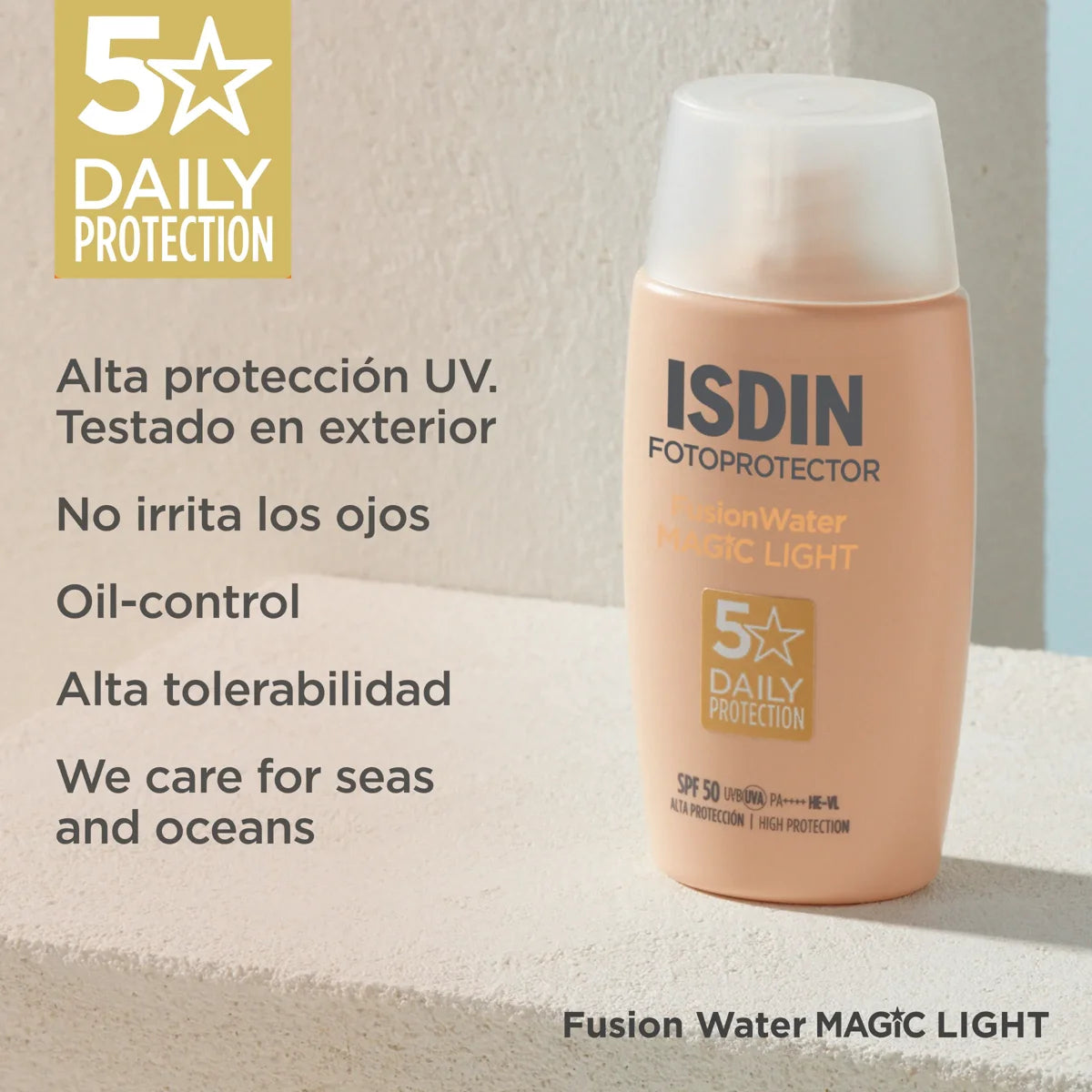 Fusion Water MAGIC Light SPF 50