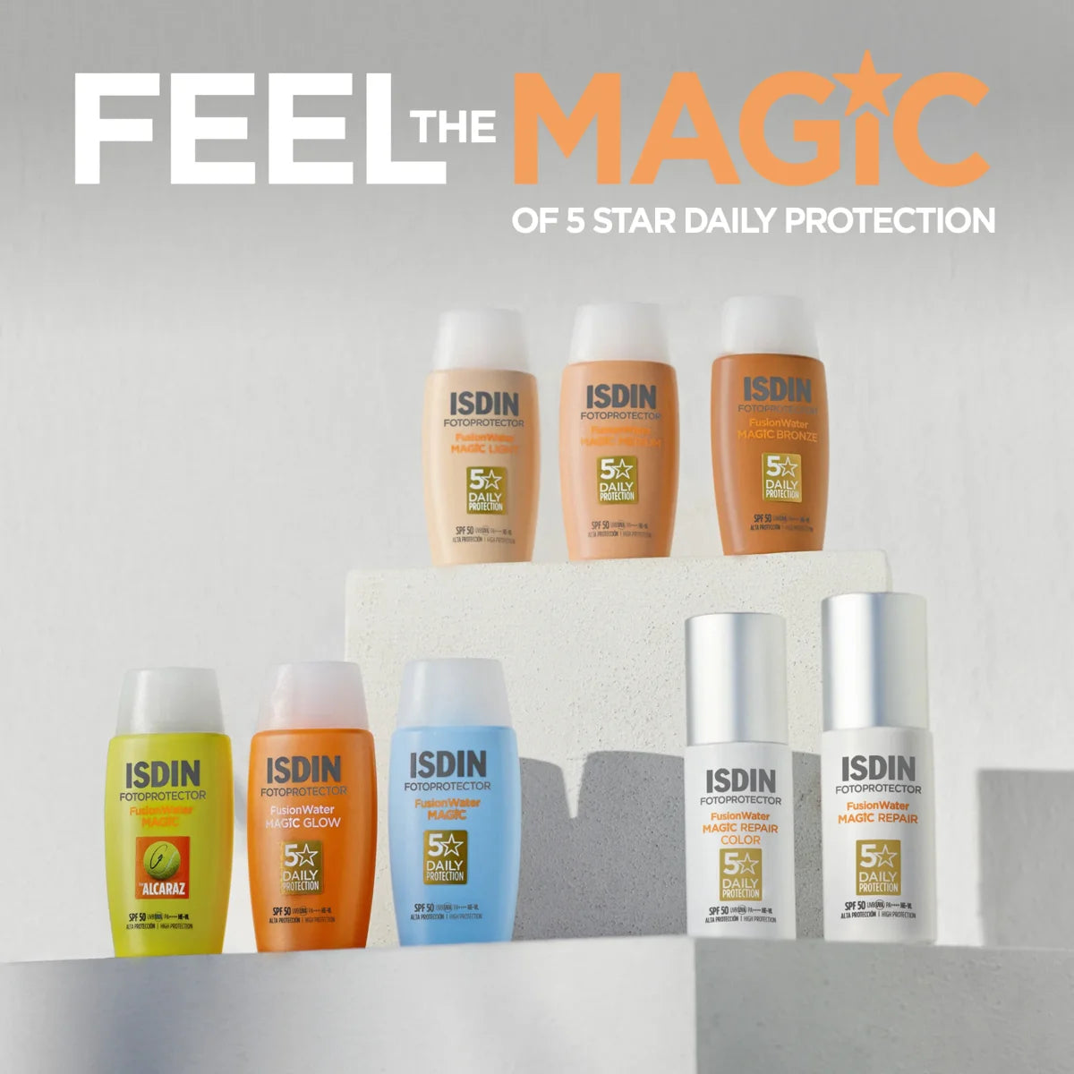 ISDIN | Fusion Water MAGIC Bronze SPF 50 - 50ml