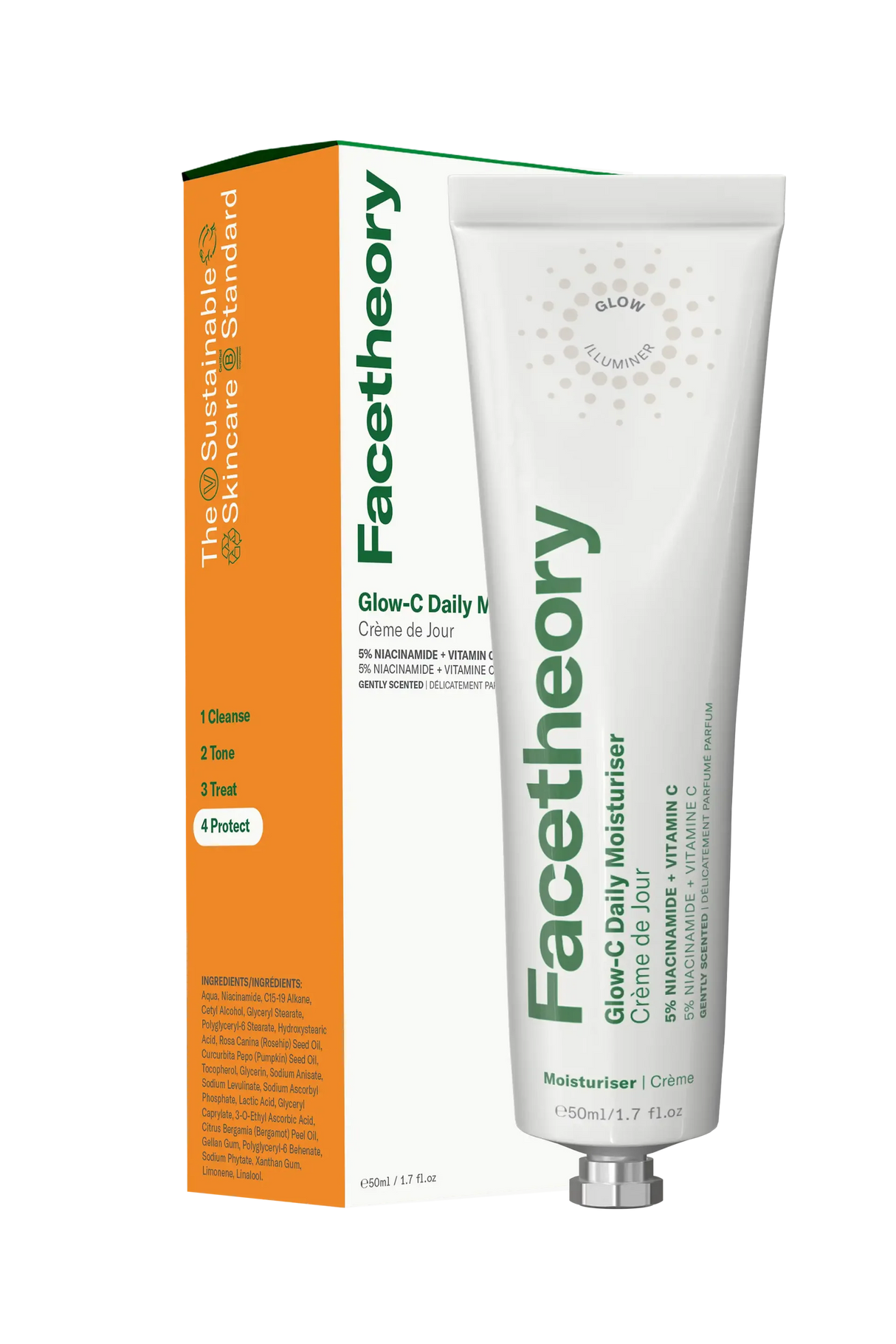 FACETHEORY | Glow-C Daily Moisturiser SPF30 - 50ml