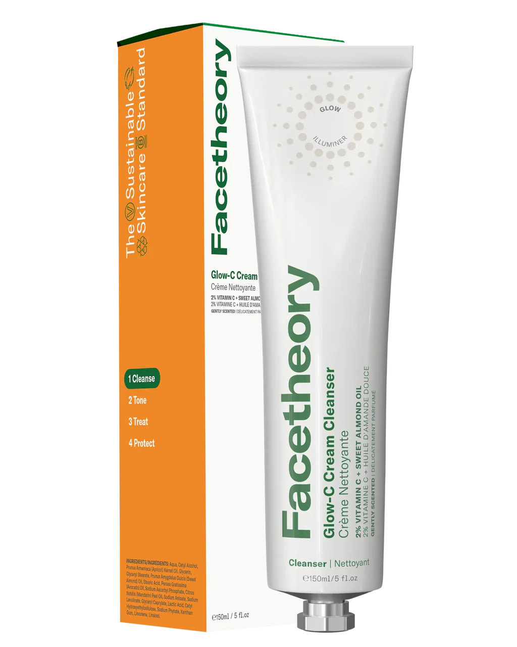 FACE THEORY | Glow-C Cream Cleanser - 150ml