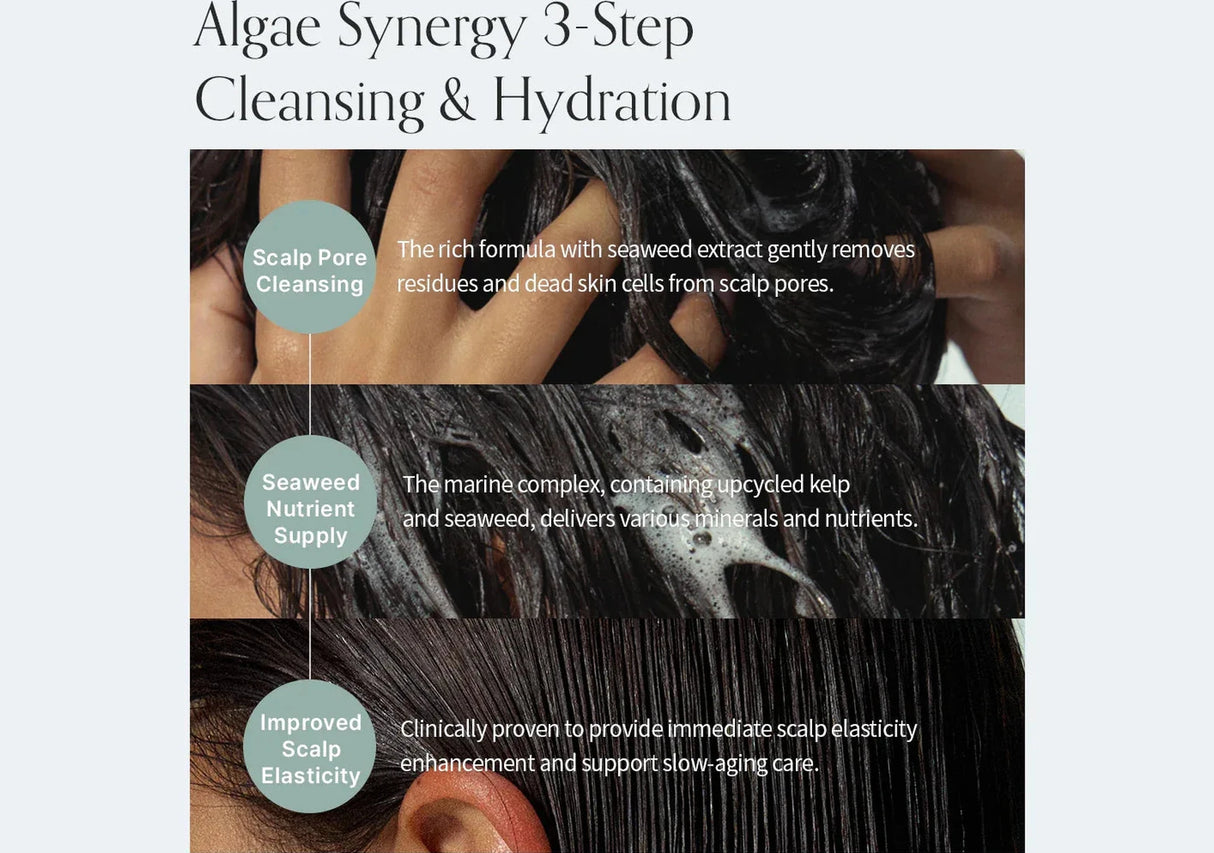 GROWUS | Algae Therapy Mineral Shampoo - 500ml