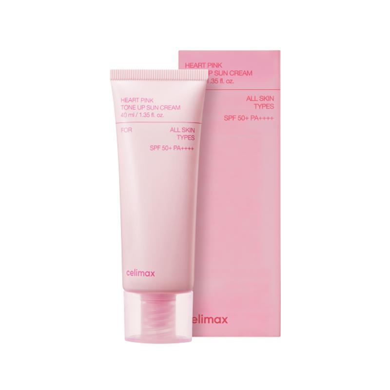 CELIMAX |  Heart Pink Tone Up Sun Cream SPF50+ - 40ml
