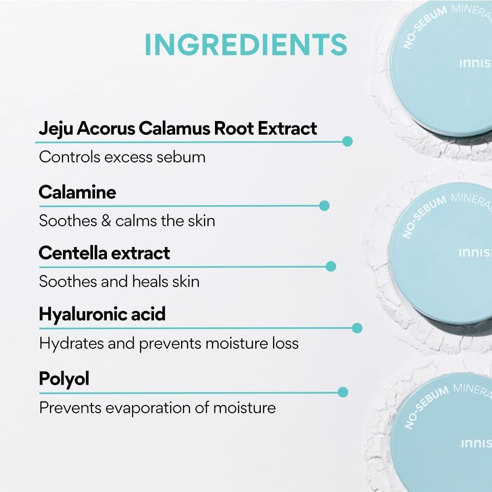 INNISFREE | No-Sebum Mineral Powder - 5 gr