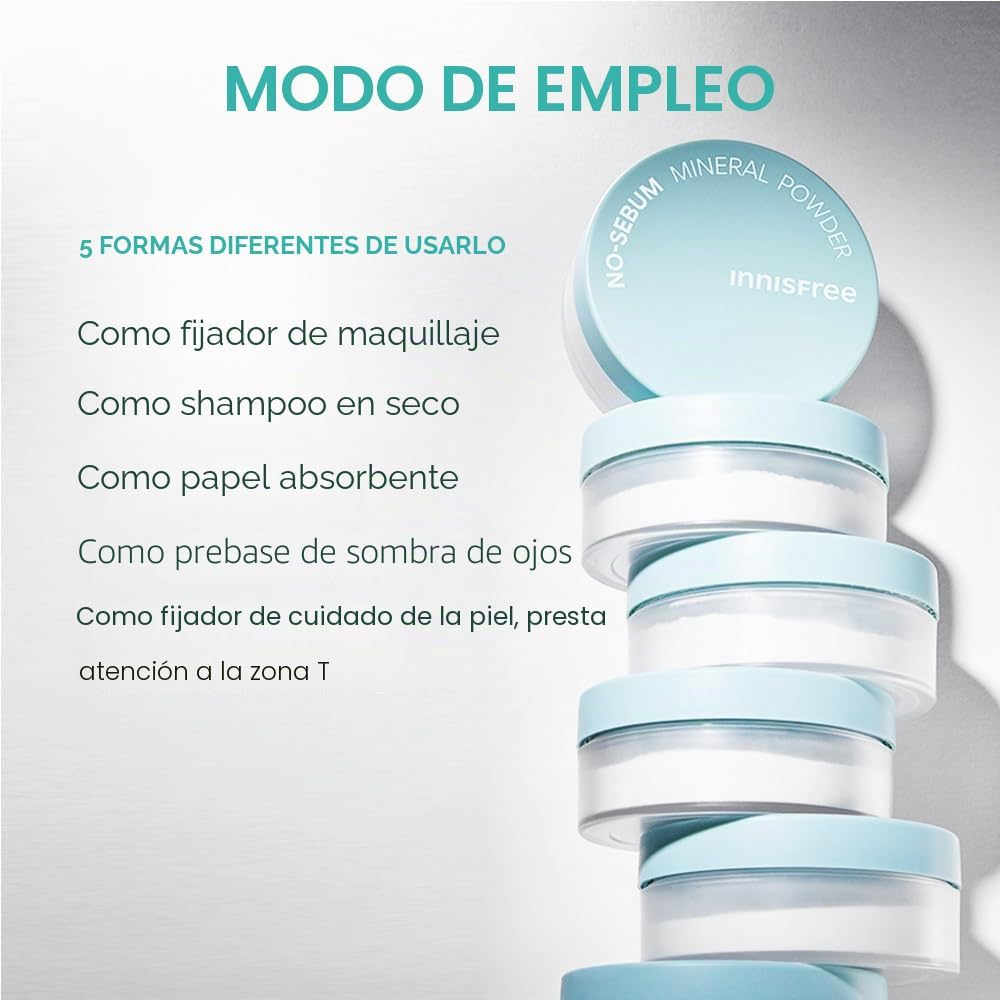 INNISFREE | No-Sebum Mineral Powder - 5 gr