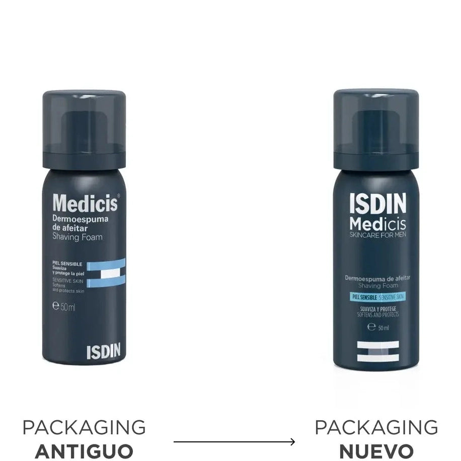 ISDIN | Medicis Dermoespuma de Afeitar - 50ml
