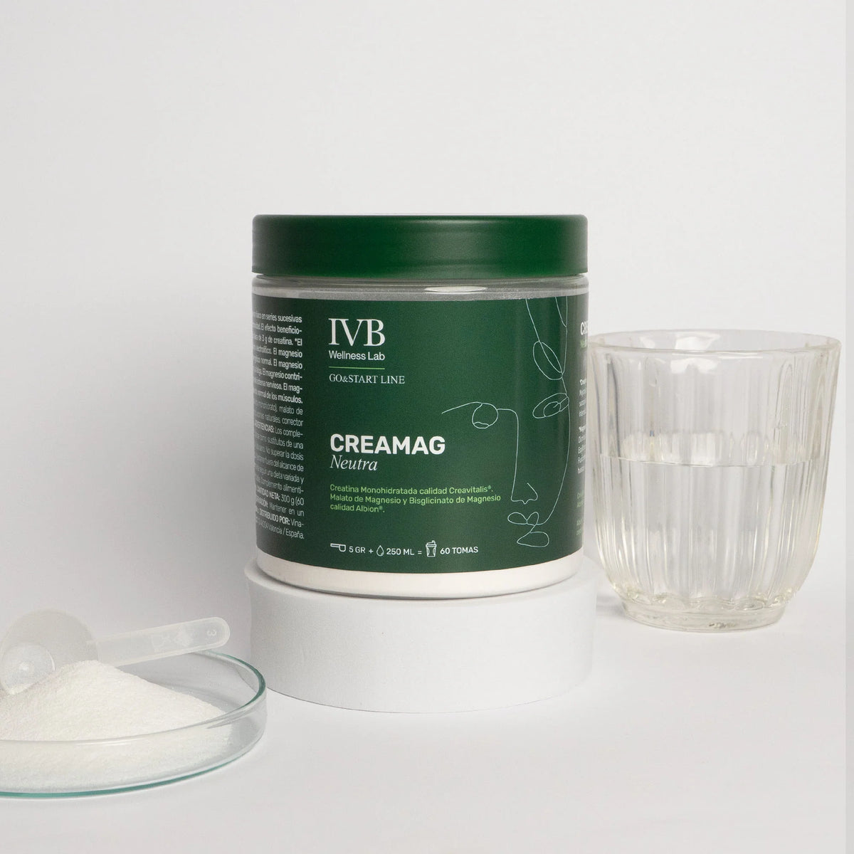 IVB WELLNESS LAB | CREAMAG - 300g | 60 tomas