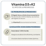 Vitamin D3+K2 - 90 Capsules