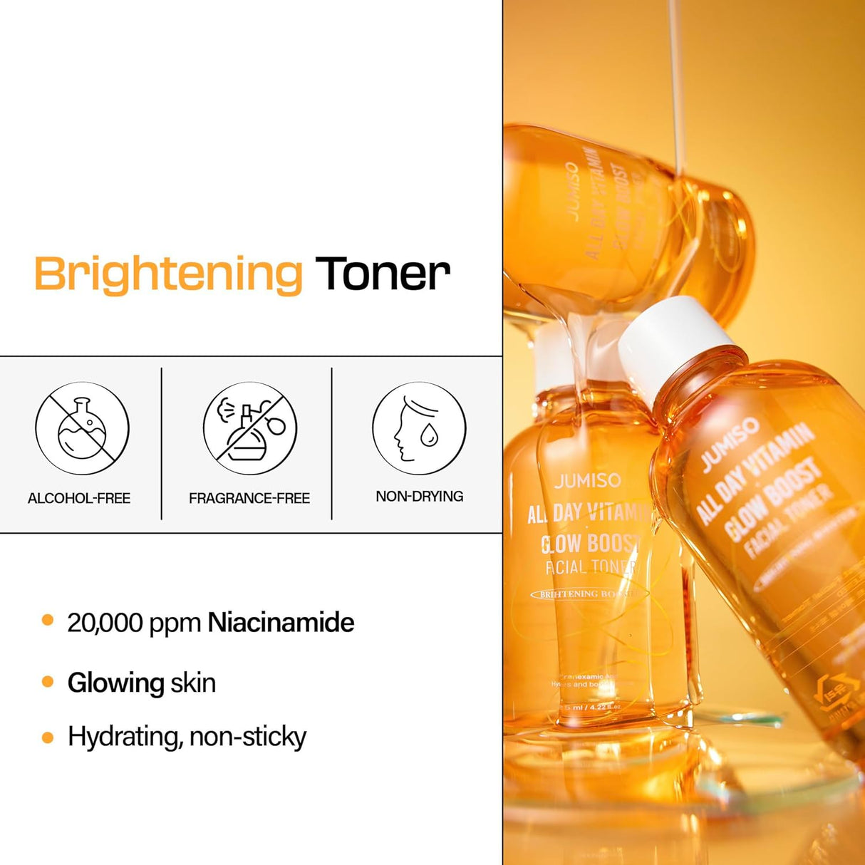 JUMISO | All Day Vitamin Glow Boost Facial Toner - 125ml