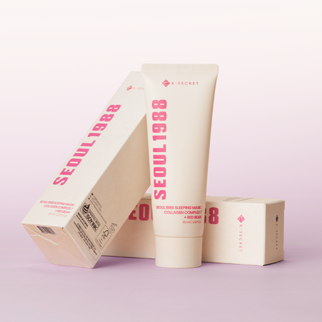 K-SECRET | Seoul 1988 Sleeping Mask – Collagen Complex 7 + Red Bean - 60ml