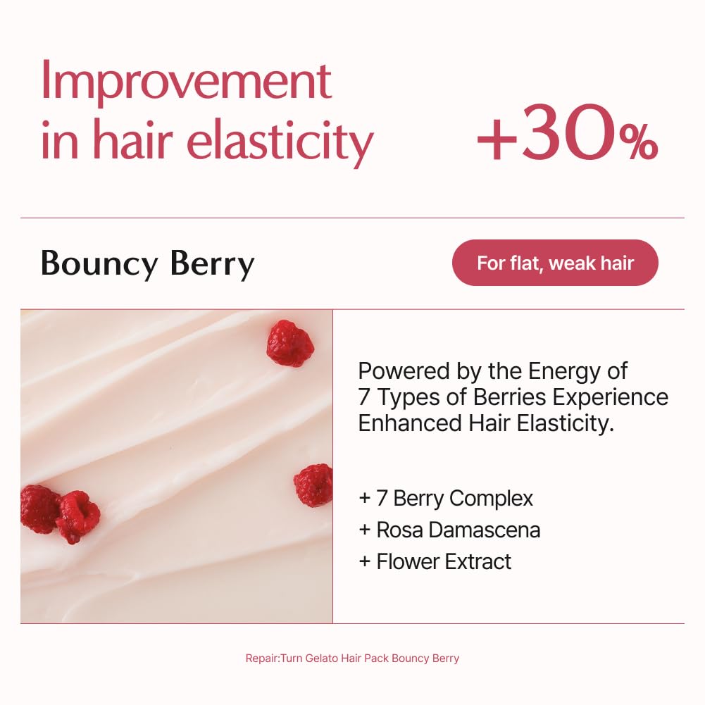 LILYEVE | Gelato Hair Pack Bouncy Berry - 200ml
