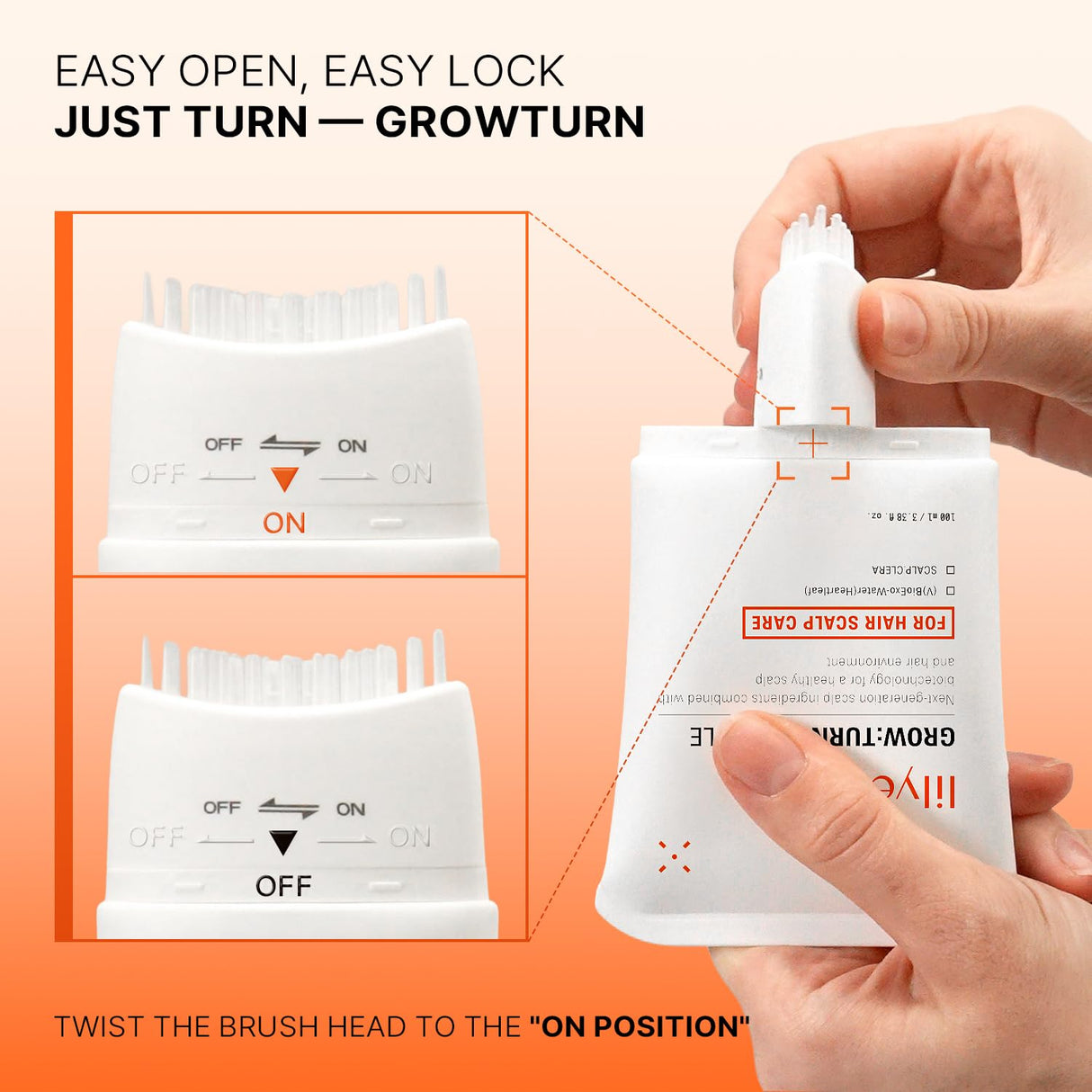 LILYEVE | Grow: Turn Exosome Brush Ampoule - 100ml