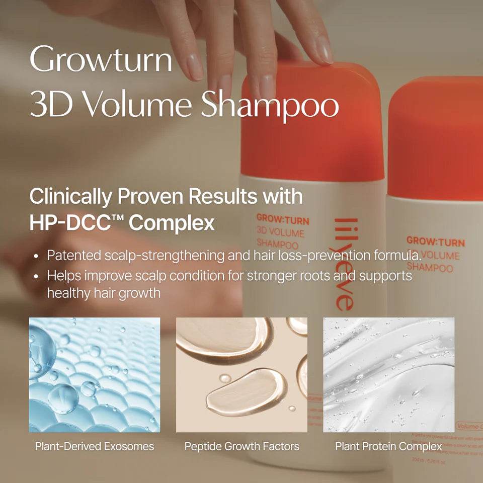LILYEVE | Grow: Turn 3D Volume Shampoo - 200ml