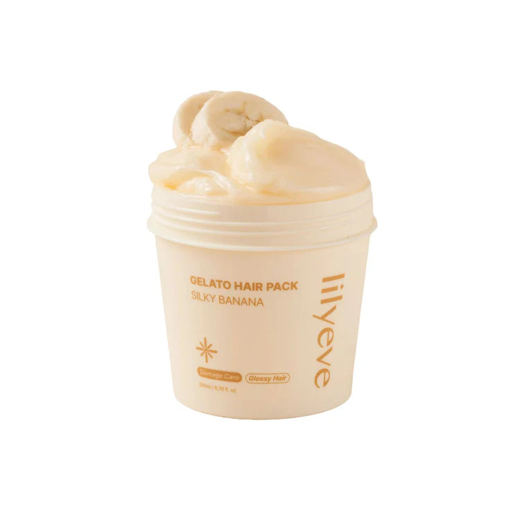 LILYEVE | Gelato Hair Pack Silky Banana - 200ml