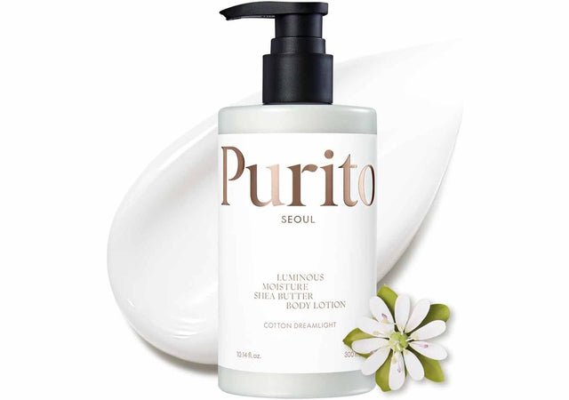 PURITO | Luminous Moisture Shea Butter Body Lotion Cotton Dreamlight - 300ml