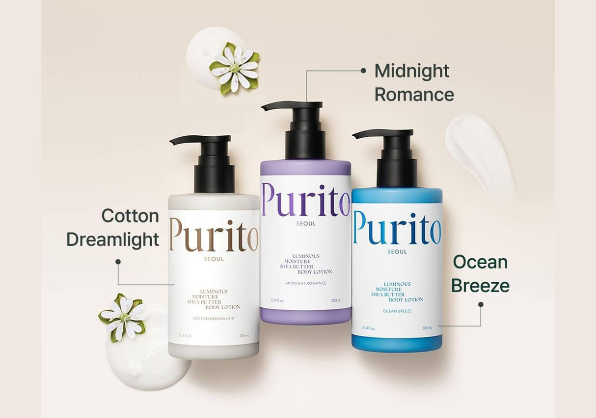 PURITO | Luminous Moisture Shea Butter Body Lotion Midnight Romance - 300ml