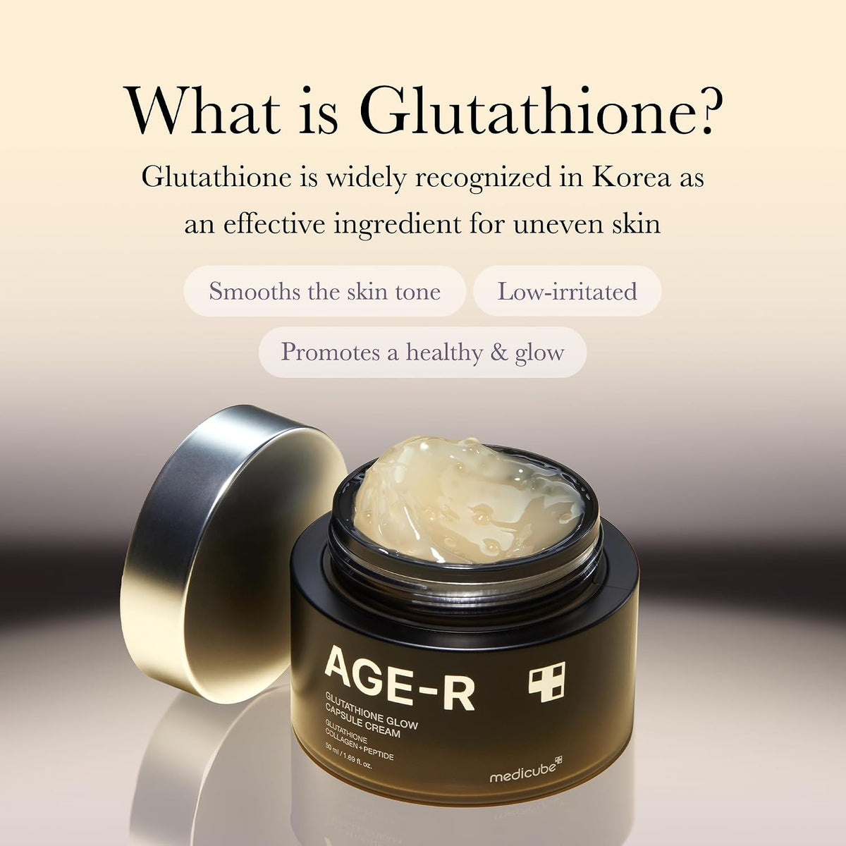 MEDICUBE | AGE-R Glutathione Glow Capsule Cream - 50 ml