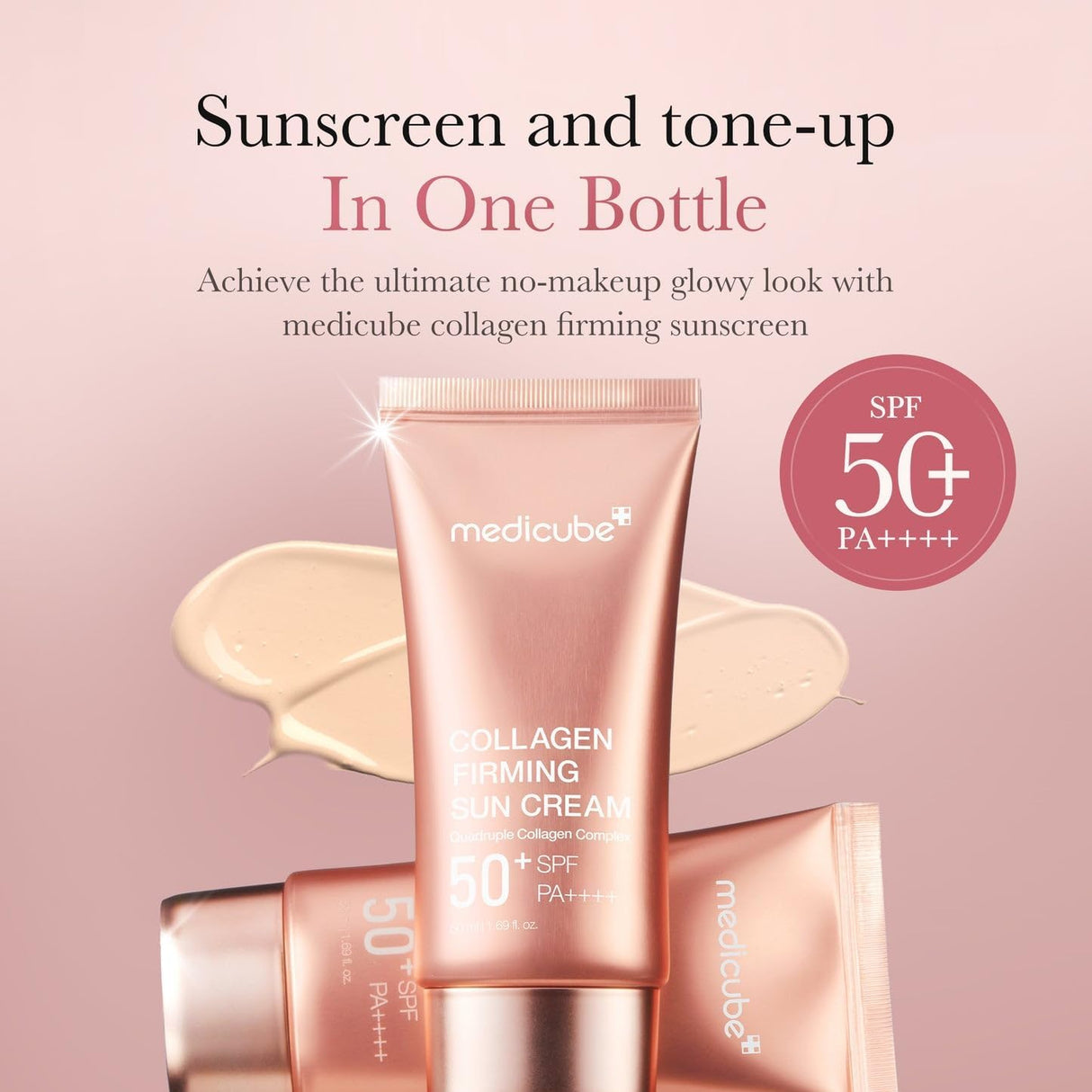 MEDICUBE | Collagen Firming Sun Cream SPF50+- 50ml