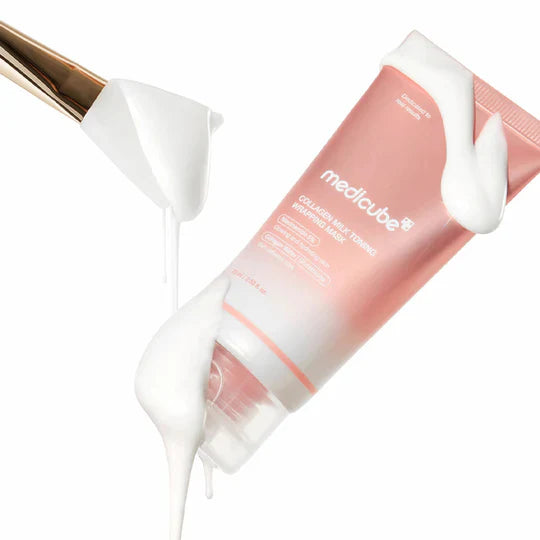 MEDICUBE | Collagen Milk Toning Wrapping Mask - 75ml